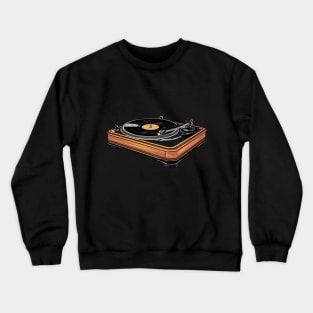 vinyl player - Vintage classic Crewneck Sweatshirt